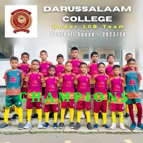 Darussalaam clinched the U10 Championship.